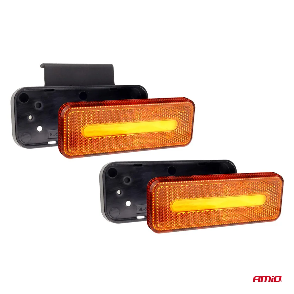 LED SVĚTELNÁ LAMPA OM-02-O OBDÉLNÍK P AMIO 02376 - Obrázek 3