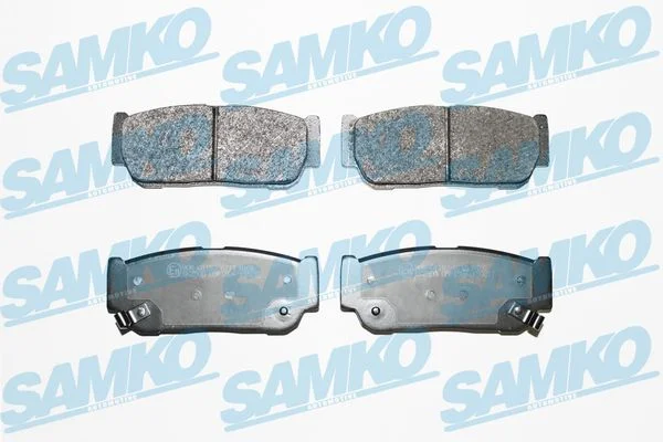 Sada brzdových destiček, kotoučová brzda SAMKO 5SP1504