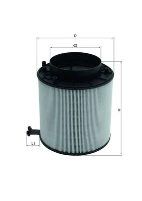 Vzduchový filtr MAHLE LX2091D