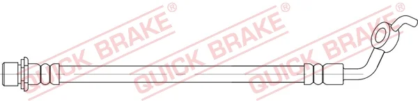 Brzdová hadice QUICK BRAKE 58.008 Brzdová hadice QUICK BRAKE 58.008